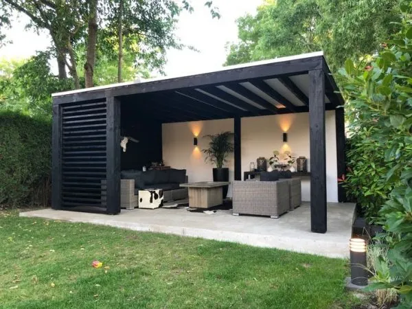 Overkapping aan huis